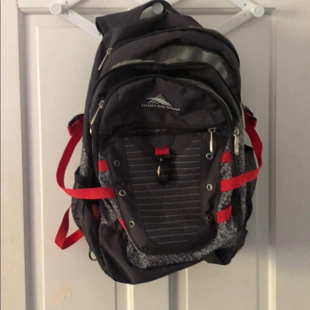 Multi compartment backpack